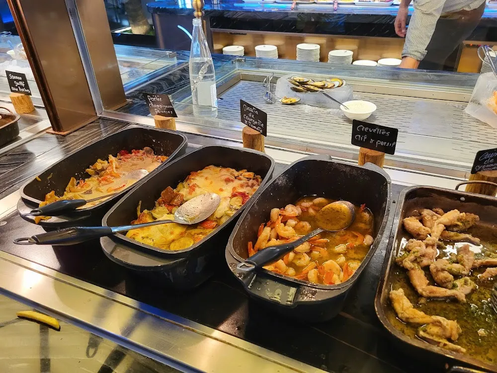 Saumon Poisson Pané Lasagnes de Légumes Et Lasagne de Bœuf